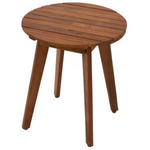 Houten bijzettafel rond ⌀ 40 cm Houten bijzettafel rond ⌀ 40 cm