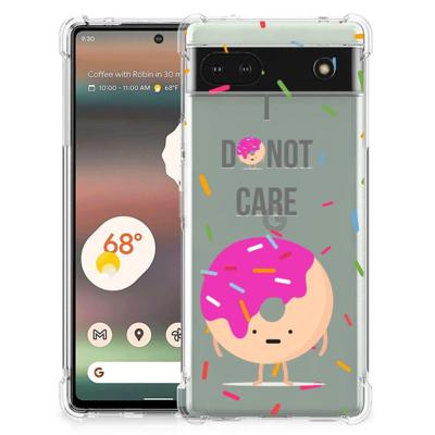 Google Pixel 6A Beschermhoes Donut Roze Google Pixel 6A Beschermhoes Donut Roze