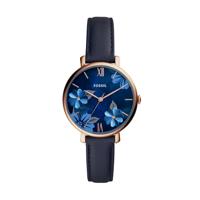 Horlogeband Fossil ES4673 Leder Blauw 14mm - thumbnail