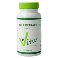 Vitiv Kelp extract 200mcg 200 Tabletten - thumbnail