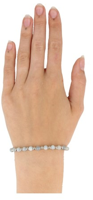 Edelsteen Armband Aquamarijn - Ibiza love - thumbnail