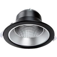 CCT LED downlighter zwart reflector 10W Tri-White dimbaar - LED2503 - thumbnail