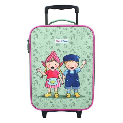 Vadobag Fien en teun trolley koffer dierenvriendjes