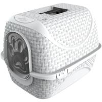 Bama pet kattenbak 41.8x50.5x39.6 cm wit - thumbnail