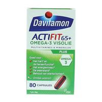 Davitamon Actifit 65+ Omega-3 Visolie Capsules - thumbnail