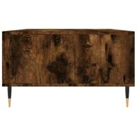 Salontafel 104x60x35 cm bewerkt hout gerookt eikenkleurig - thumbnail