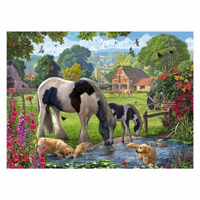Ravensburger puzzel Hadlow ponies 500 stukjes