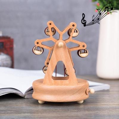 Reuzenrad vorm Home decor originaliteit houten muzikale dozen