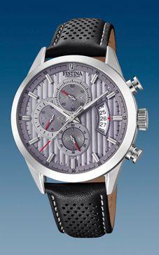 Horlogeband Festina F20271-3 / F20271-6 / F20271-7 Leder Zwart 21mm Horlogeband Festina F20271-3 / F20271-6 / F20271-7 Leder Zwart 21mm