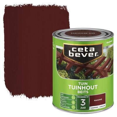Cetabever Tuinhout Beits Transparant Zijdeglans - Mahonie
