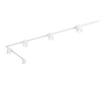 QAZQA Modern 1-fase railsysteem met 5 spots wit - Rondoo Up - thumbnail