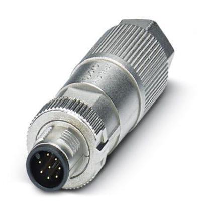Phoenix Contact 1421679 Sensor/actuator connector Aantal polen (sensoren): 8 Stekker, recht 1 stuk(s) Phoenix Contact 1421679 Sensor/actuator connector Aantal polen (sensoren): 8 Stekker, recht 1 stuk(s)