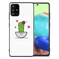 Samsung Galaxy A71 Hoesje Cactus Glad - thumbnail