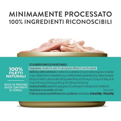 SCHESIR in jelly Tuna with sea bream - nat kattenvoer - 85 g