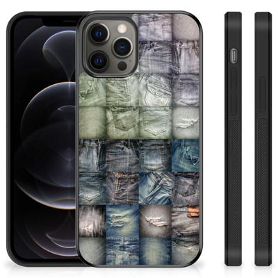 TPU Bumper Case iPhone 12 Pro Max Spijkerbroeken