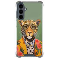Samsung Galaxy A17 shockproof hoesje - Luipaard hipster - thumbnail
