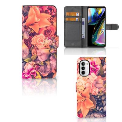 Motorola Moto G52 | Moto G82 Hoesje Bosje Bloemen Motorola Moto G52 | Moto G82 Hoesje Bosje Bloemen