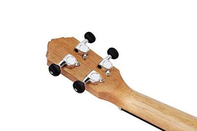 Ortega RFU10ZE Timber Series Natural E/A sopraan ukelele met gigbag
