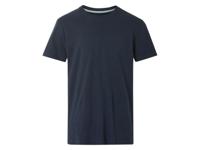 LIVERGY Heren T-shirt (Marineblauw, L) - thumbnail