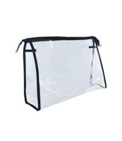 Voorkappers Opberg etui transparant klein met rits - thumbnail