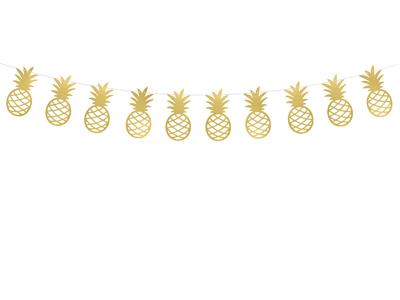Ananas Slinger Aloha Metallic goud