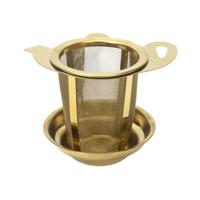 Theezeef hoog model goud - thumbnail