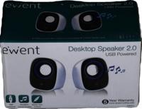 PC-luidsprekers Ewent EW3513 Wit Zwart 5 W - thumbnail
