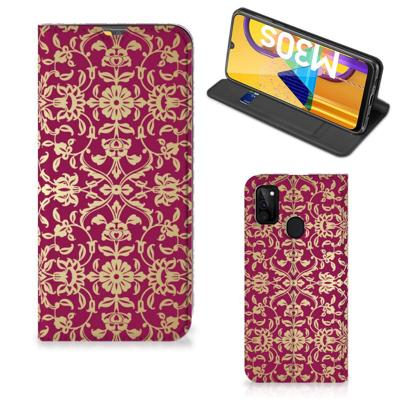 Telefoon Hoesje Samsung Galaxy M30s | M21 Barok Pink Telefoon Hoesje Samsung Galaxy M30s | M21 Barok Pink