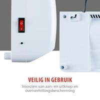 Elektrische Keramische Kachel Alpina Wit 1000-2000 W - thumbnail