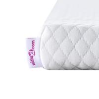 Matraspads Wit 70 x 200 cm 100% polyester jacquard stof - thumbnail