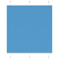 Pliss rolgordijn 115x150cm stofbreedte 114,4cm polyester blauw - thumbnail