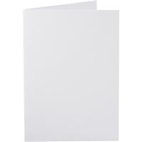 Creativ Company Kaarten wit 225gr, 10st. - thumbnail