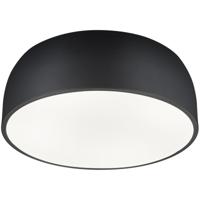 LED Plafondlamp - Plafondverlichting - Trion Barnon - E27 Fitting - 4-lichts - Rond - Mat Zwart - Aluminium - thumbnail