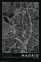 Poster Madrid City Map 61x91,5cm - thumbnail