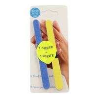 Vitry Nail Care Wooden Backed Nail Files 12cm Vijl Ref.86 6Stuks - thumbnail