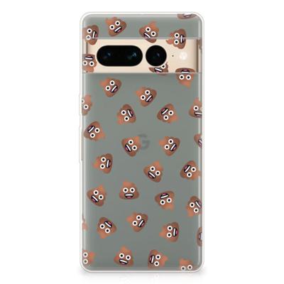 TPU bumper voor Google Pixel 7 Pro Poep Emojis TPU bumper voor Google Pixel 7 Pro Poep Emojis