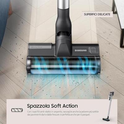 Steelstofzuiger Samsung VS20B75ACR5/WA 550 W