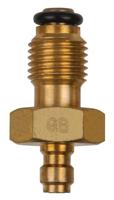 KS Tools 150.2343 Adapterstuk M14x1,5 buitenschroefdraad en 1/4 slangaansluiting met afdichtring - thumbnail