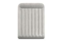 Intex 64118ND Pillow Rest Mid-Rise 2-Persoons Luchtbed 152x203x30 cm + Ingebouwde Pomp Grijs/Blauw - thumbnail