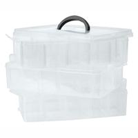 Colorations - opbergkoffer knutselmateriaal 3-laags - thumbnail