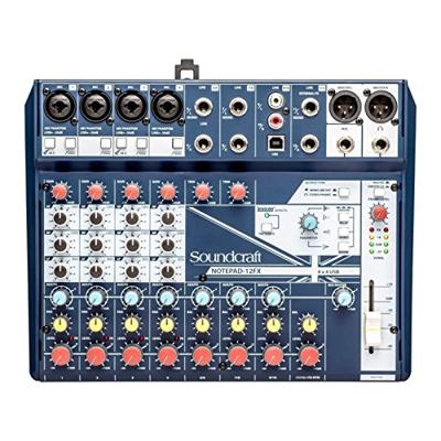Soundcraft Notepad-12FX mengpaneel