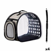 Draagmand Grijs Plastic 43 x 20 x 33 cm (4 Stuks) - thumbnail