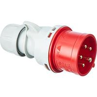 Kopp CEE stekker IP44 5P 16A 400V rood - thumbnail