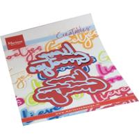 Marianne Design • creatable cutting die lieve groetjes - thumbnail