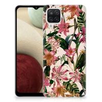 Samsung Galaxy A12 | TPU Case | Flowers - thumbnail