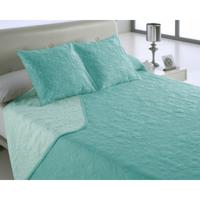 Sprei Hosteline VEGAS Blauw Bed van 180 (3 Onderdelen) - thumbnail