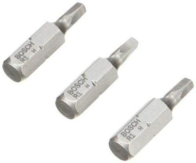 Bosch Accessories Vierkant-bit 1 Extra hard C 6.3 3 stuk(s) Bosch Accessories Vierkant-bit 1 Extra hard C 6.3 3 stuk(s)