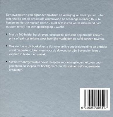 500 slowcooker recepten (Hardback)
