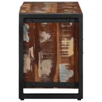 Tv-meubel 80x30x40 cm massief hout gerecycled - thumbnail