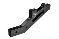 Team Corally - Chassis Brace V2 - Rear - Swiss Made 7075 T6 - Hard Anodised - Black (C-00180-396-2) - thumbnail